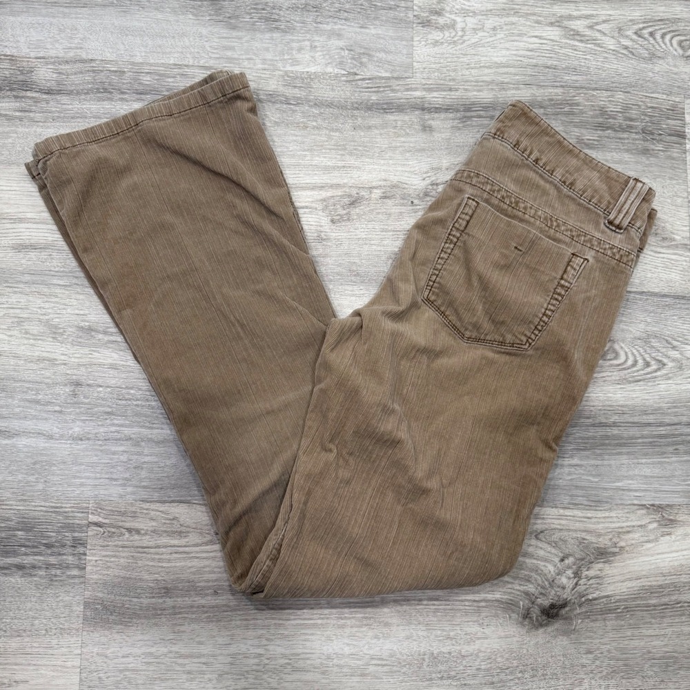 Lee One True Fit Corduroy Pants‎ Lower Waist Bootcut Tan Women's Size 5/6M